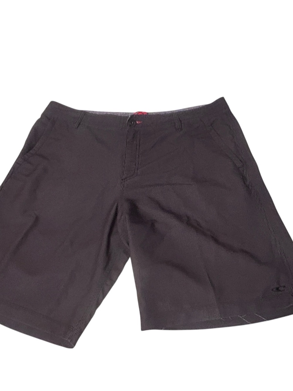 O'Neill Black Men's All Weather Flat Front Shorts with inner drawstring